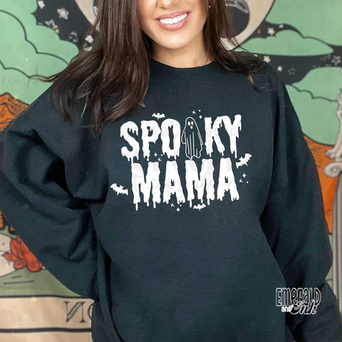 Spooky Mama Ghost Crewneck