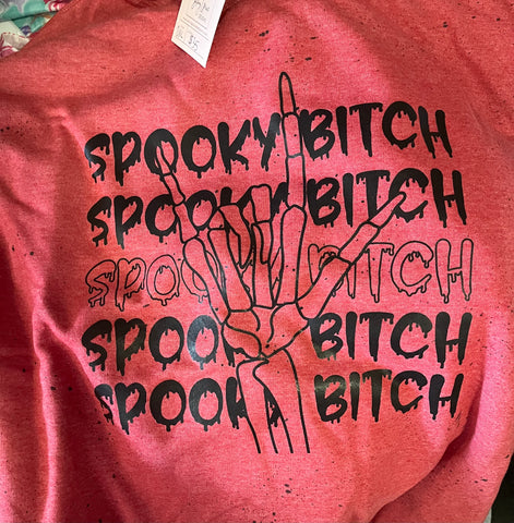 Spooky Bitch Crewneck Sweatshirt