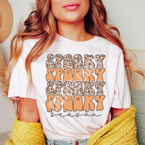 Spooky Season Stacked Design- Adult