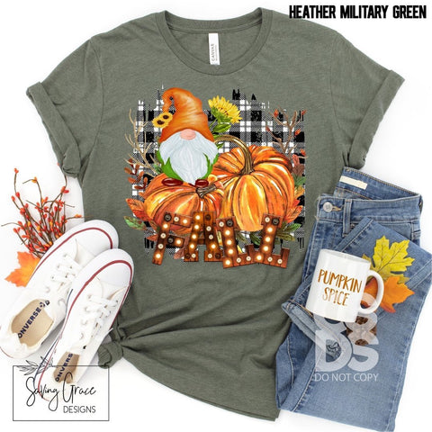 Gnome Pumpkin Fall- Adult