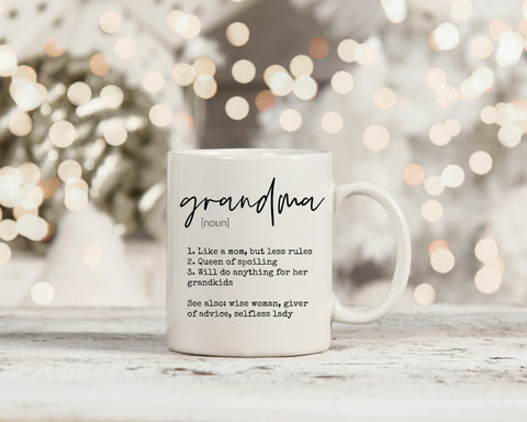 Grandma Definition Coffee Mug