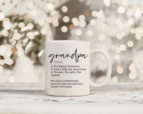 Grandpa Definition Coffee Mug