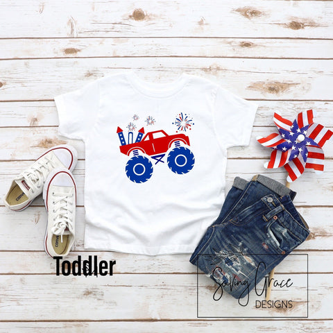 Fireworks Tractor- Toddler/Youth