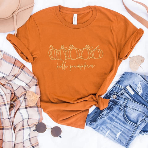 Hello Pumpkin- Adult