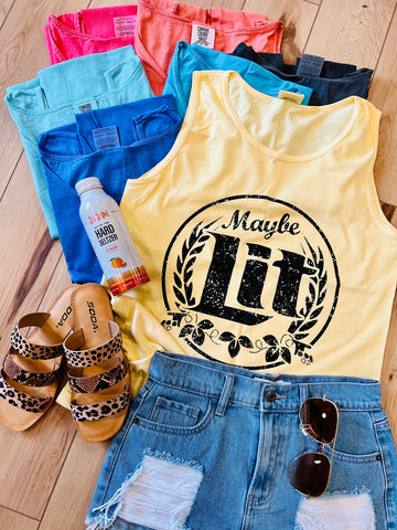 Maybe Lit Tank Top