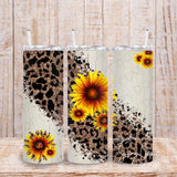 Sunflower 20oz Skinny Tumblers